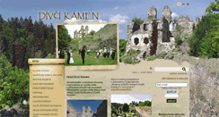 Desktop Screenshot of divcikamen.cz